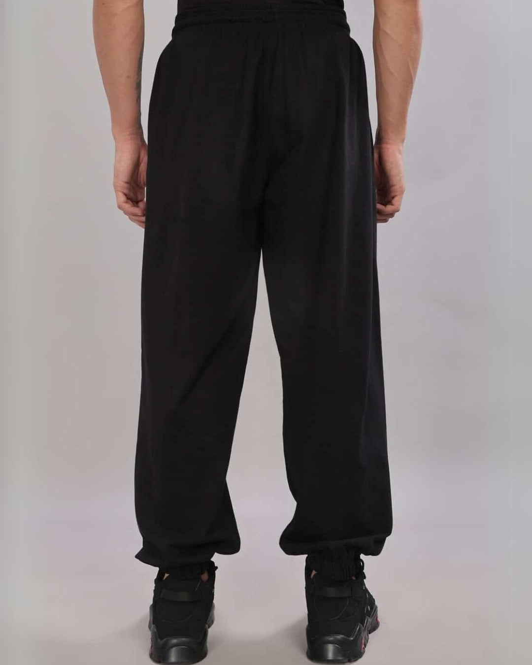 Men's Black Cotton Pant - Skull Trend(*)