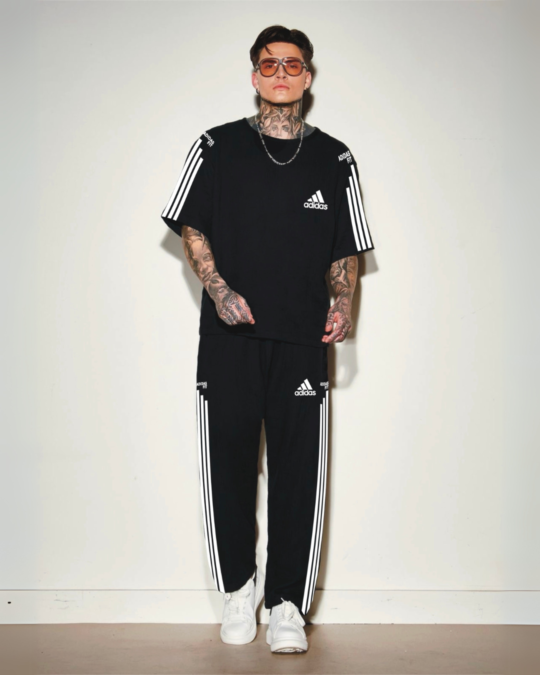 MEN ADDIDAS EDITION CORDSET BLACK AND BLACK(*)