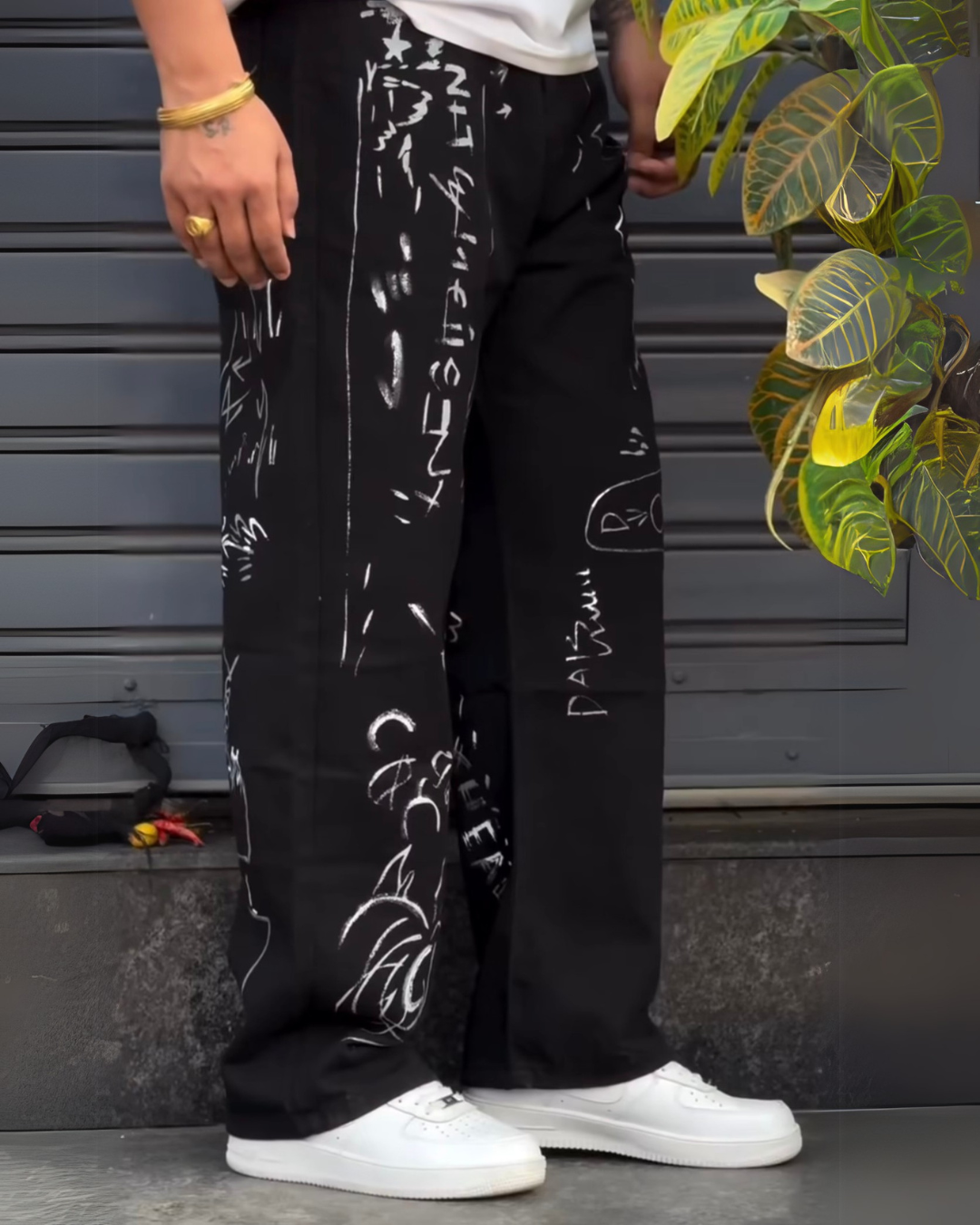 MEN'S BLACK ULTRASOFT COTTON PANT - CHIC DESIGN(*)