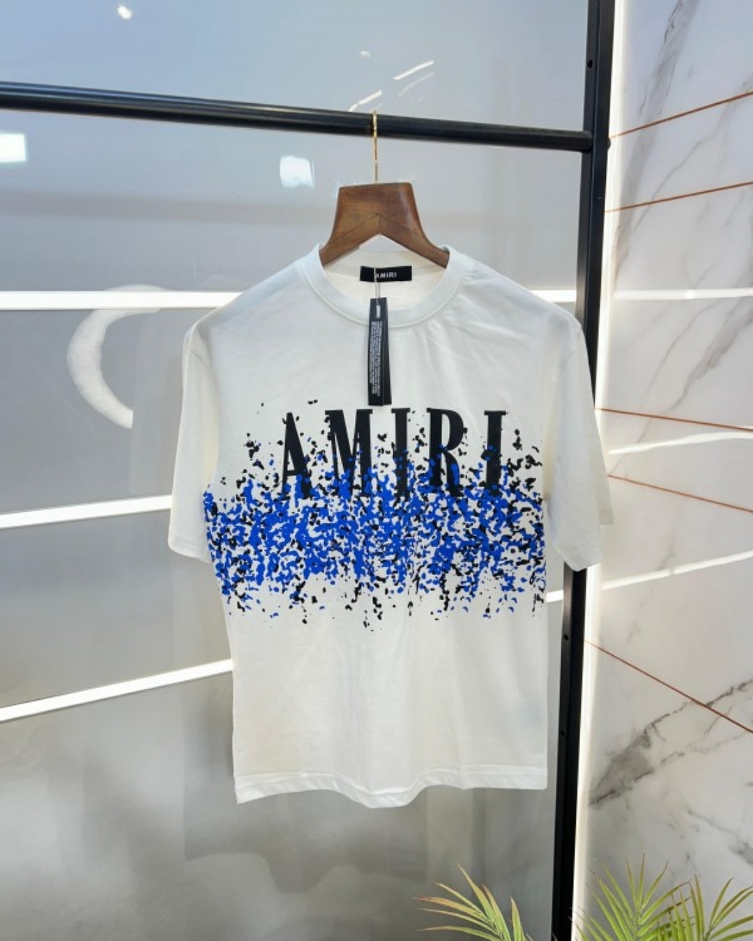 AMIRI UNISEX EXCLUSIVE OVERSIZED TEE - WHITE(*)