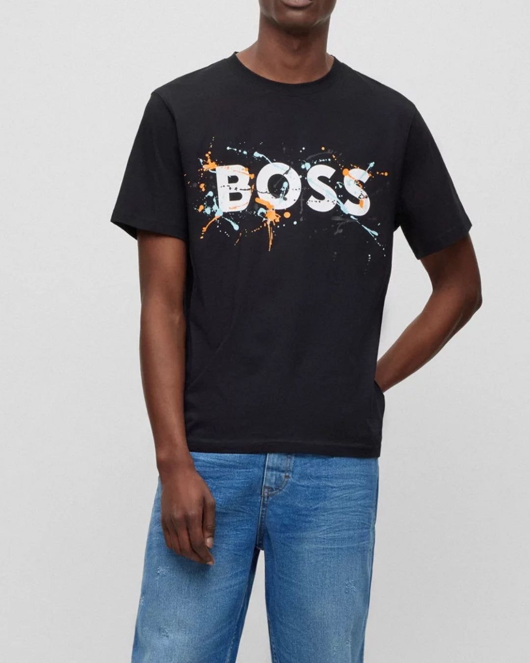 BOSS 2.0 UNISEX EXCLUSIVE OVERSIZED TEE - BLACK