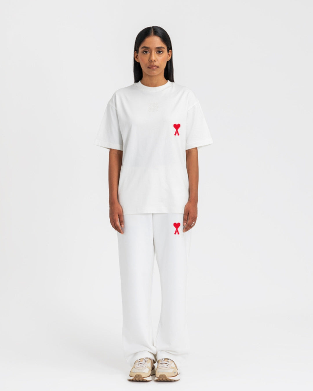 WOMEN EKKA OVERSIZED CORD SET - WHITE AND WHITE(*)