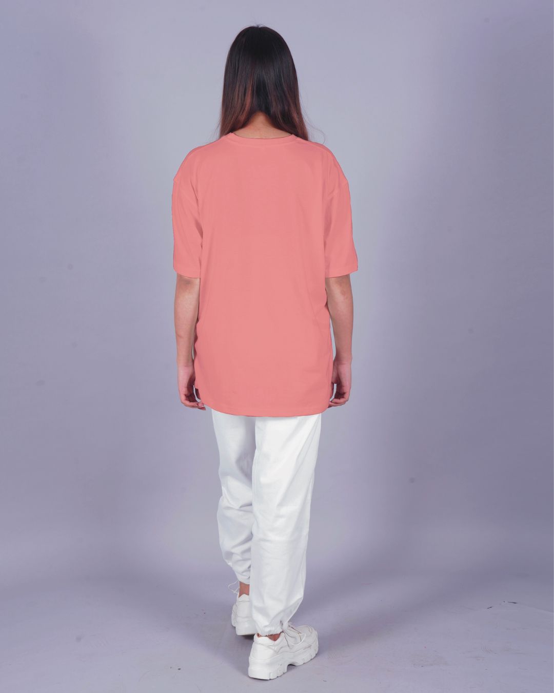 WOMEN STAY CRAZY CORDSET PINK AND WHITE(*)