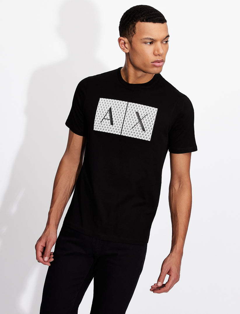 AX STYLE COTTON T-SHIRT - BLACK(*)