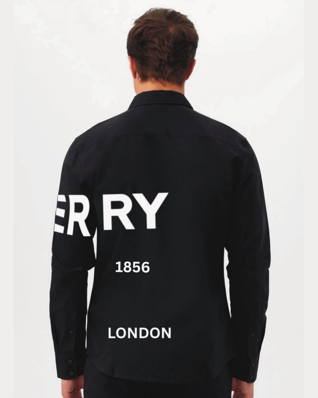 ESTABLISH LONDON FULL SLEEVE BLACK SHIRT(*)PG