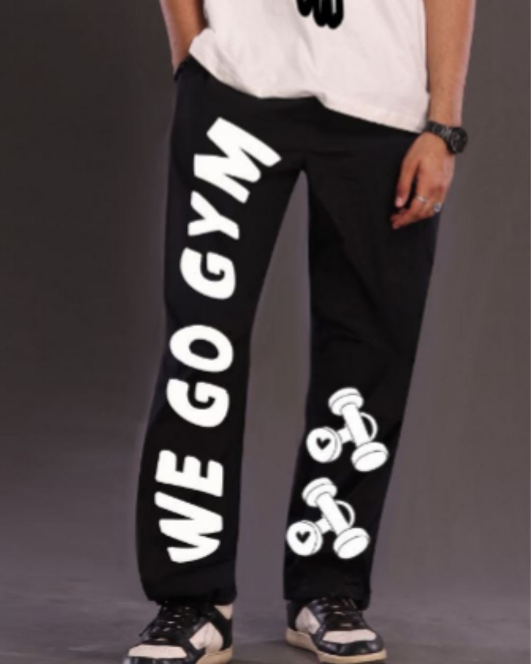 GYM VIBE BLACK PANT(*)