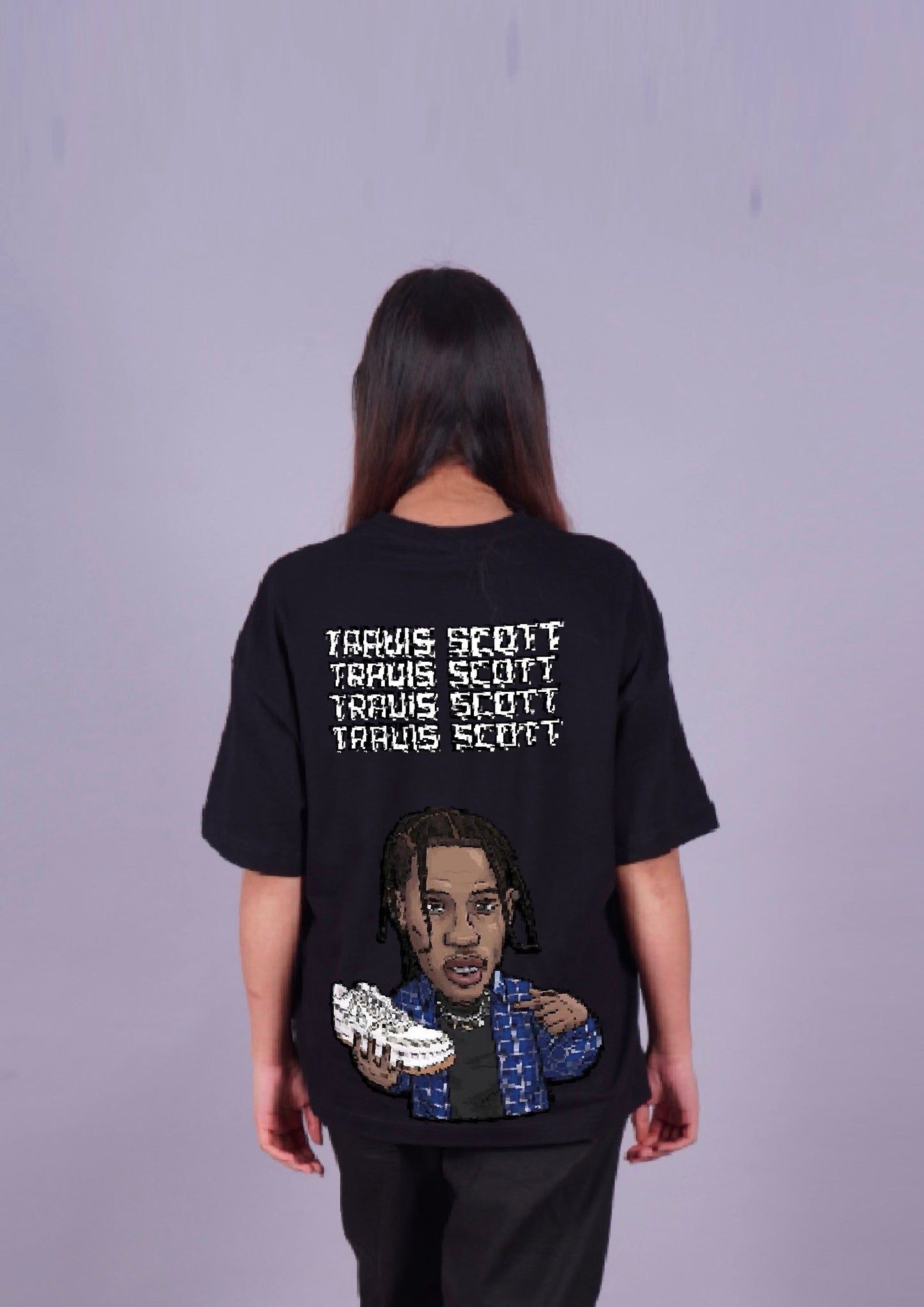 Women's Travis Oversized Tee Duo: Dunk & Travis 1.0 (2-Pack)
