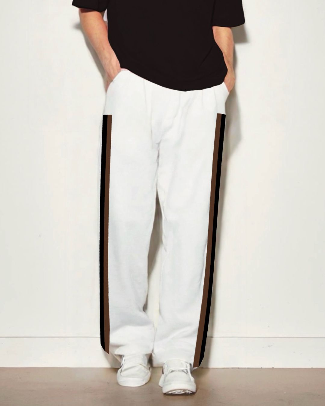 MEN'S BB EDGE WHITE COTTON PANT