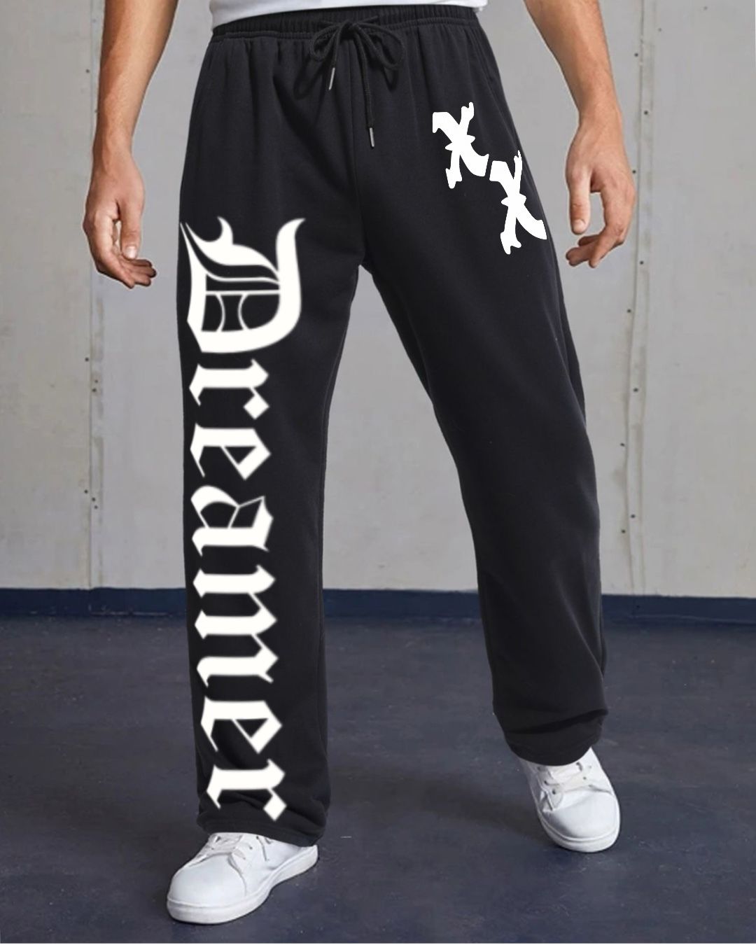 MEN'S DREAMER BLACK COTTON PANT