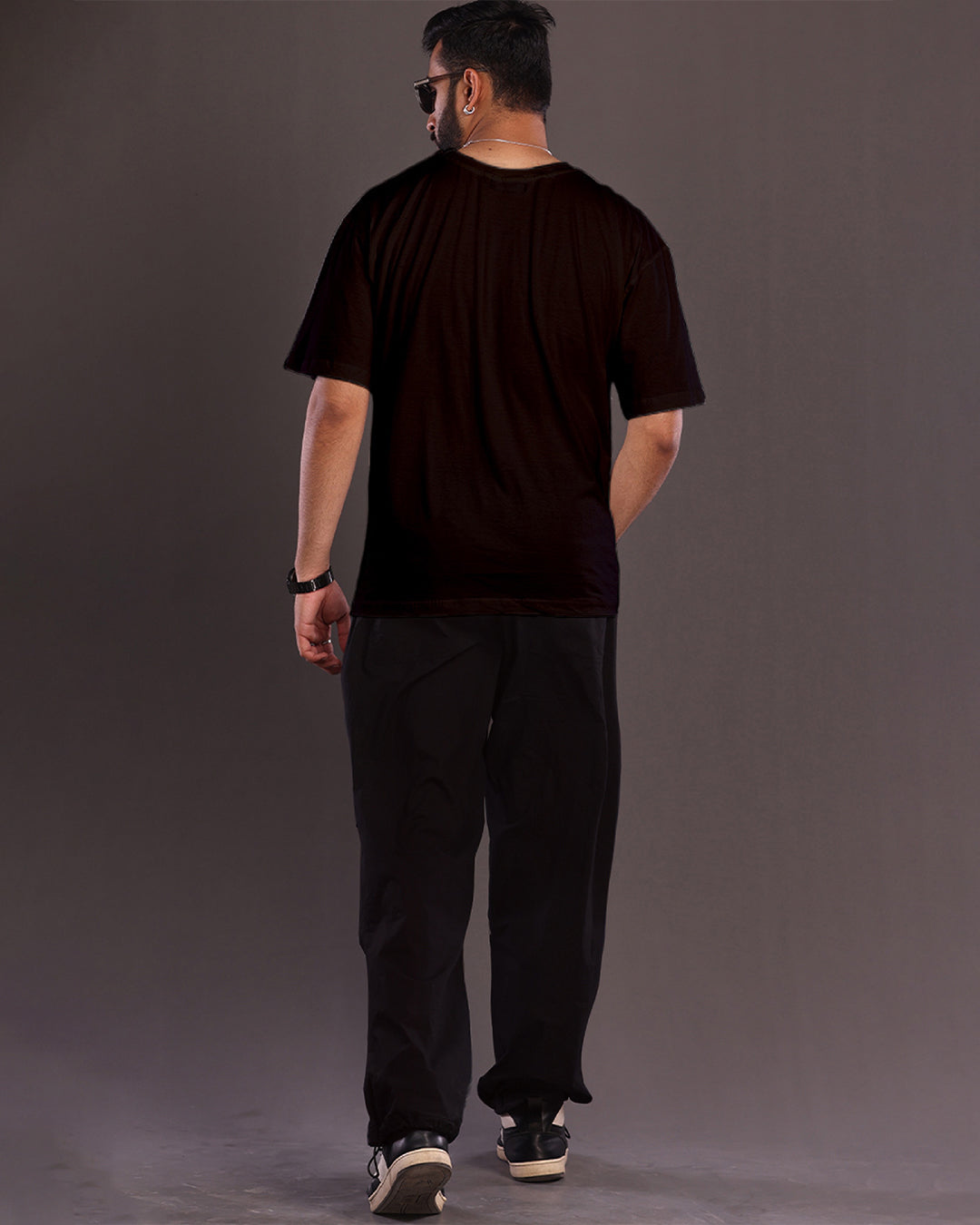 Men's The Simpsons Oversized Co-Ord Set - Black and Black(*)