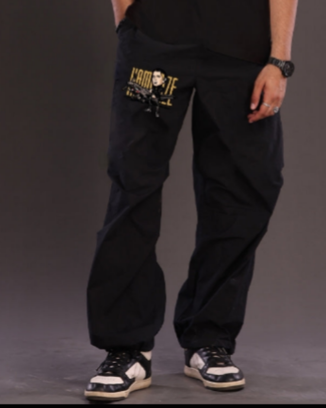 EMINEM RAP GOD BLACK PANT (*)