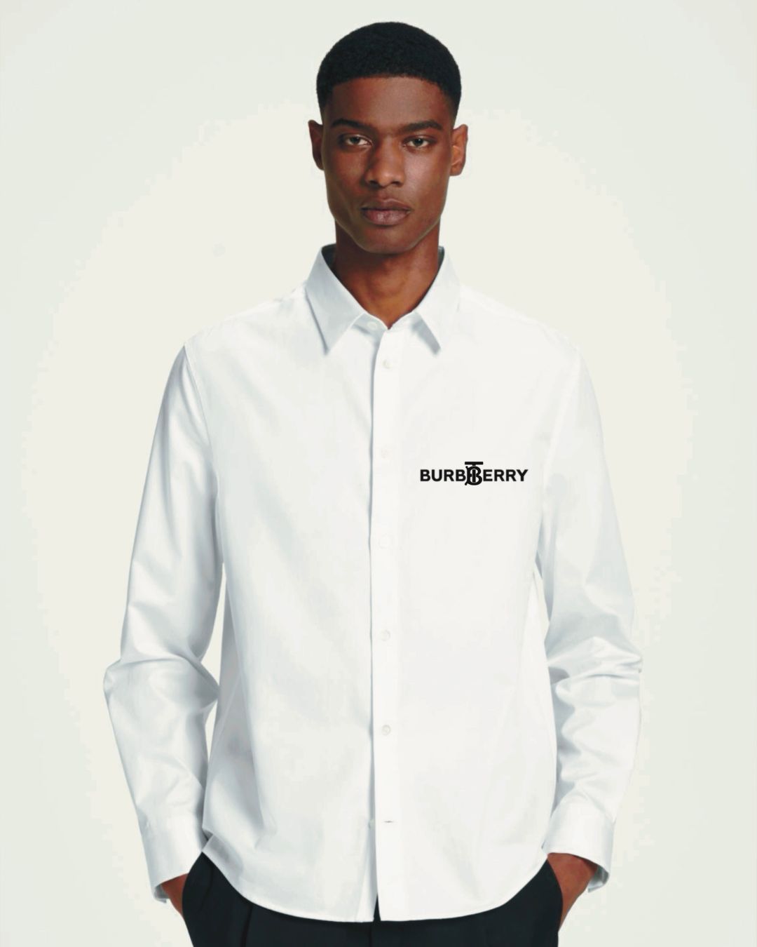 ENGLISH DREAM FULL SLEEVE WHITE SHIRT(*)