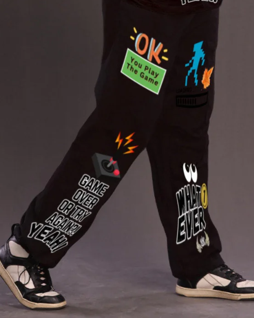GAME OVER BLACK PANT(*)