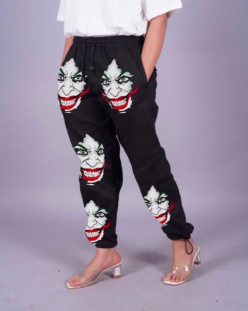 Joker Ladies' Black Adjustable Cargo Pants - Stylish Choice for Women