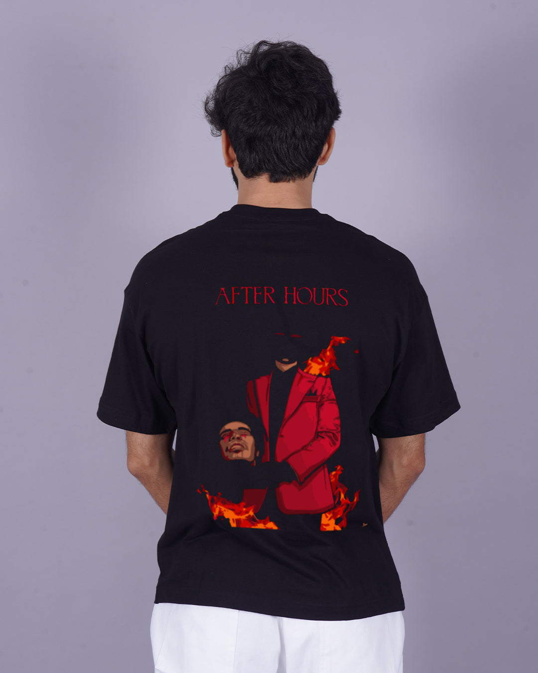 Men's The Weekend Oversized T-Shirt Set: After Hours & Blinded by the Lights
