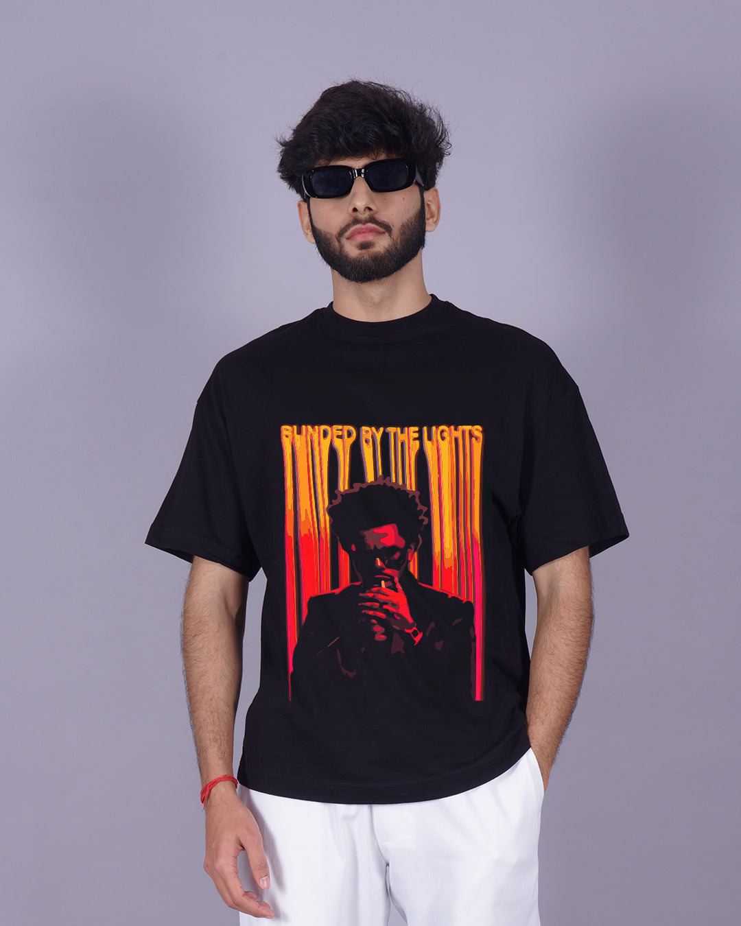 Men's Oversized T-Shirt Set: Starboy & The Weekend