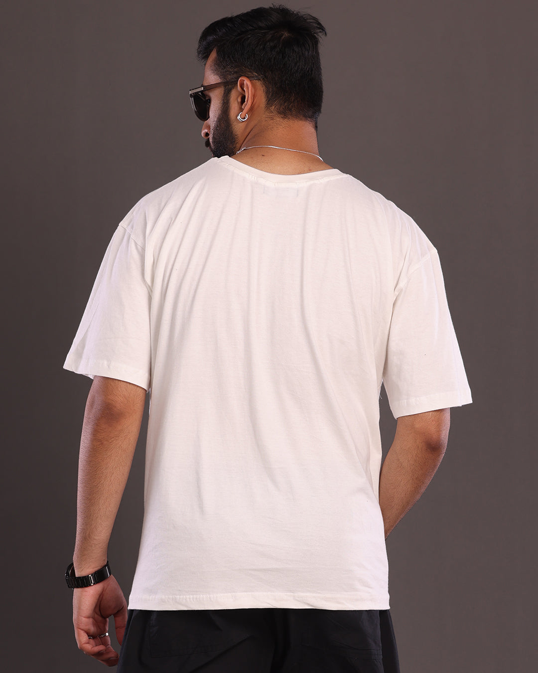 Men's White Oversized T-Shirt - Death Note(*)