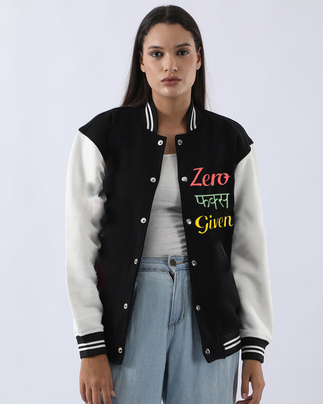 VINTAGE CLASSICS ZERO GIVEN VARSITY JACKET