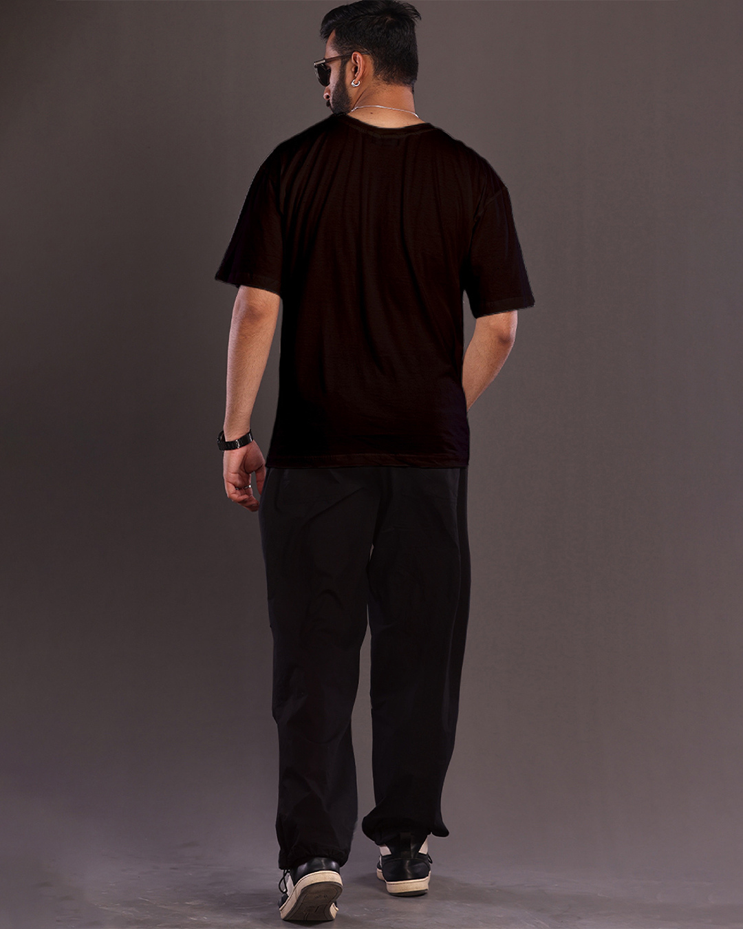 Men's Looney Tunes Oversized Co-Ord Set - Black and Black(*)