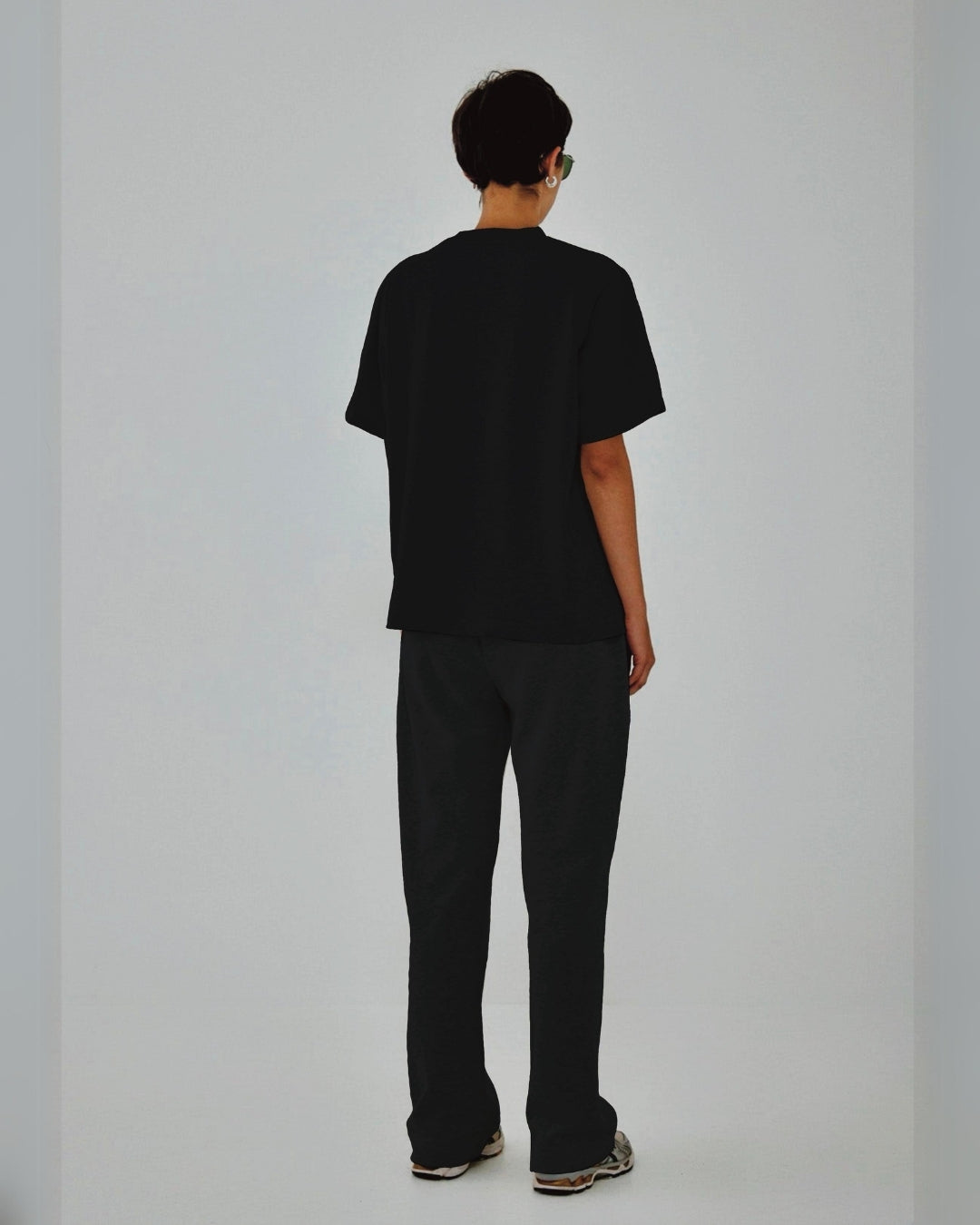 Women Dope Oversized Co-Ord Set - Black and Black(*)