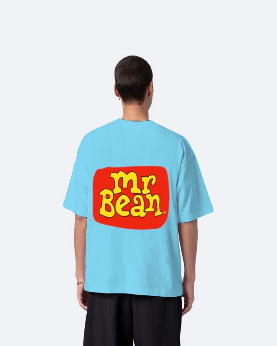 Mr Bean Blue Urban Oversized T-Shirt for Men(*)