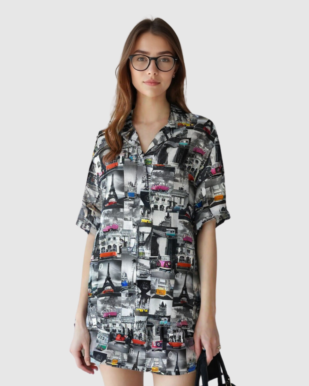 WOMEN GRAPHICS THEME ULTRASOFT 100% SILK CORD SET
