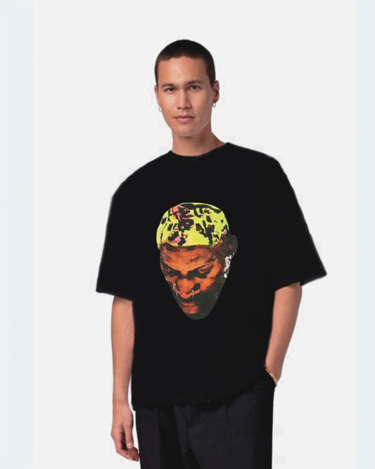 Hellstar Black Urban Oversized T-Shirt for Men