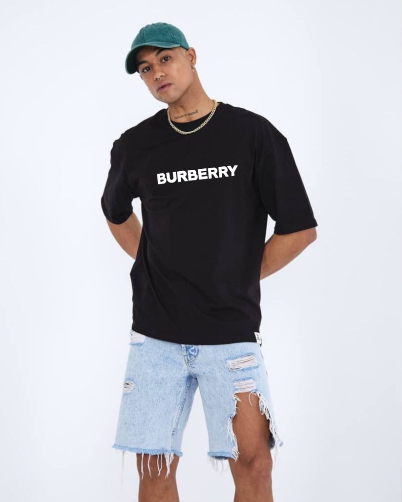 BURBERRY CORE LOGO T-SHIRT - BLACK(*)