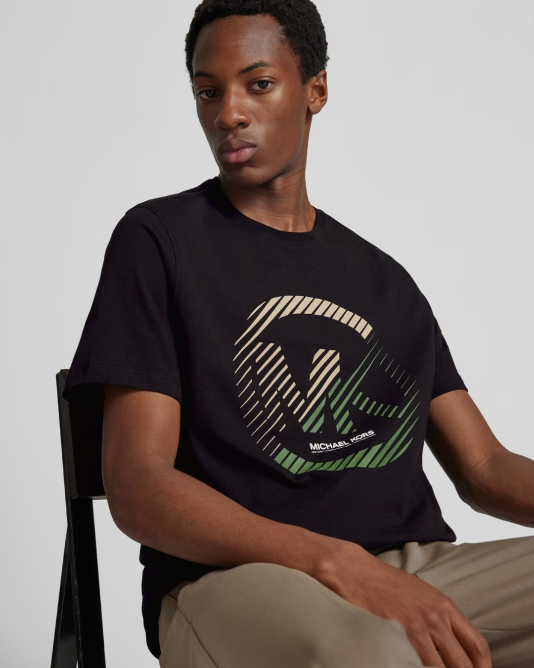 MK UNISEX EXCLUSIVE OVERSIZED TEE - BLACK