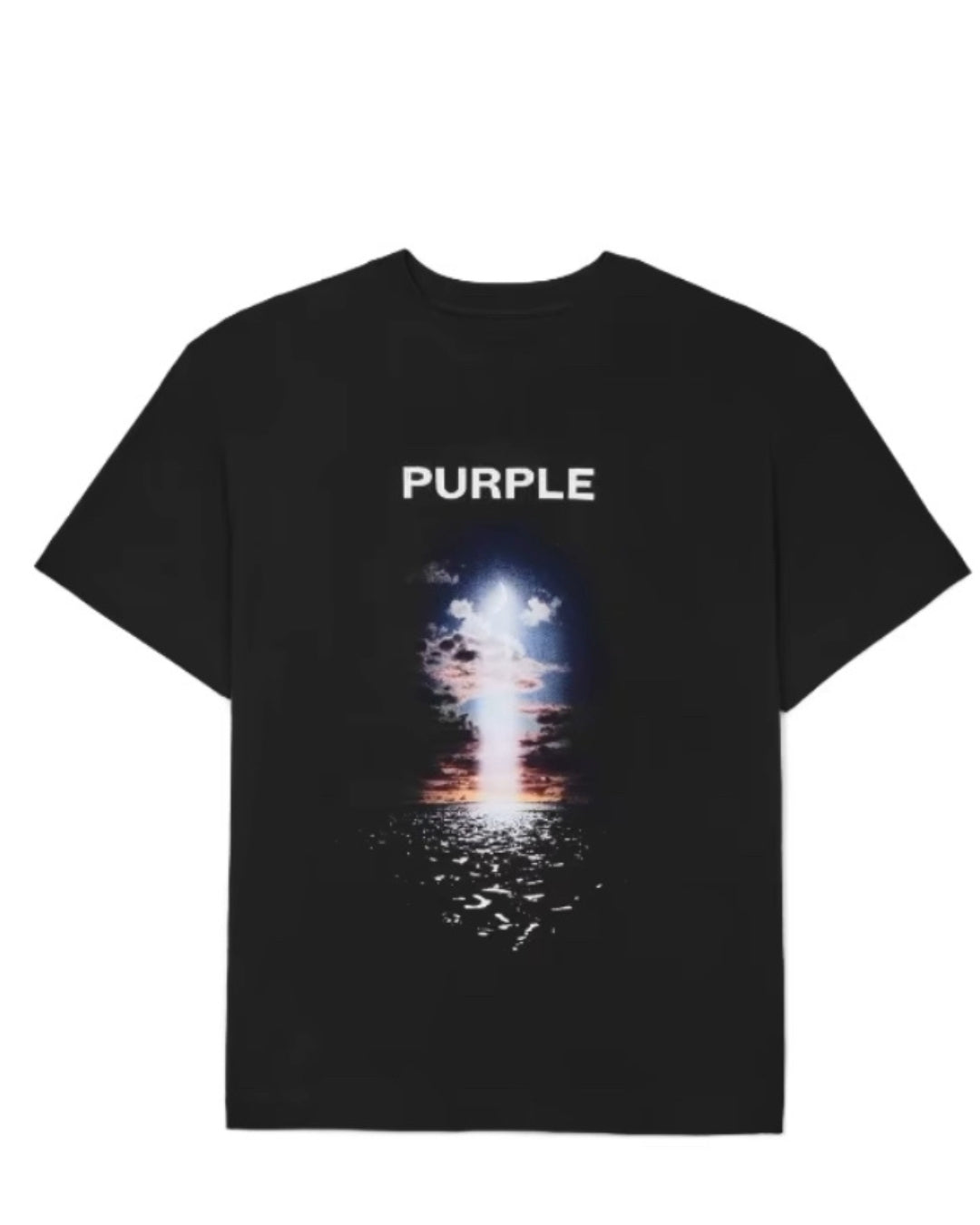 SHUBMAN GILL PURPLE UNISEX EXCLUSIVE OVERSIZED TEE - BLACK(*)