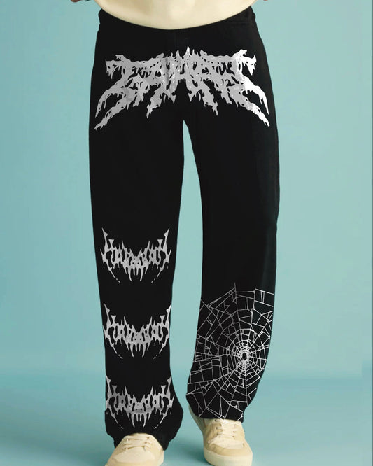 Unisex Black Ultrasoft Cotton Pant - Decoded(*)