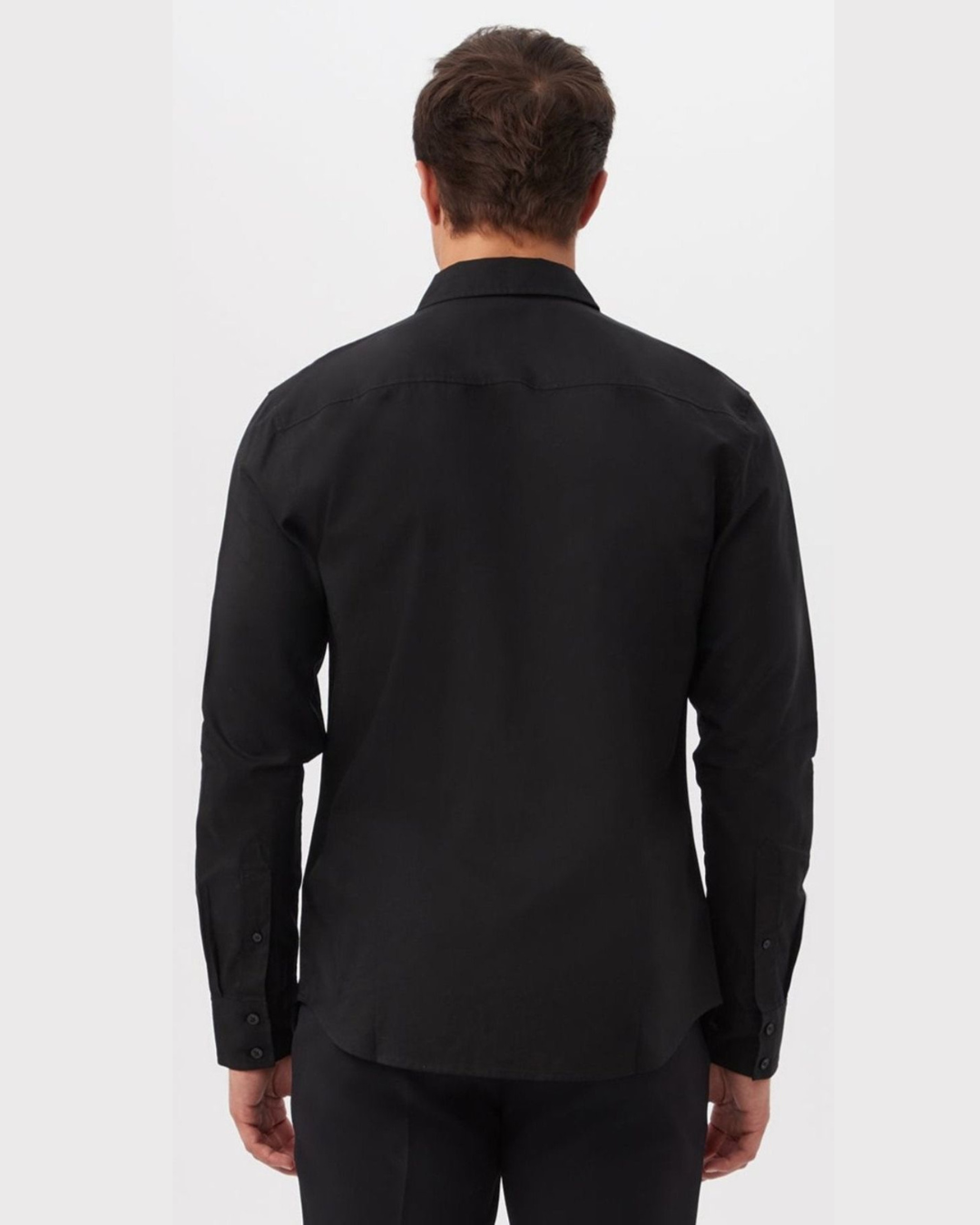DOLLAR DICE FULL SLEEVE BLACK SHIRT
