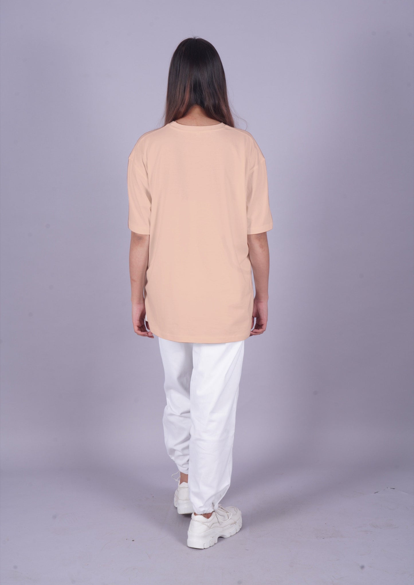 Women The Minions Oversized Co-Ord Set - Beige and White(*)