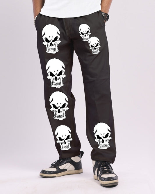 Men Black Cargo Pants - Gothic Vibes(*)