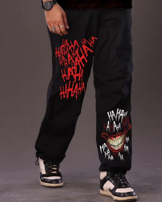 JOKER GRAPHIC BLACK PANT(*)
