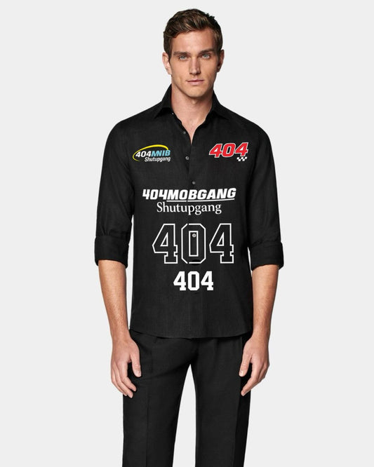 MEN'S 404 GANG SHIRT (BLACK)