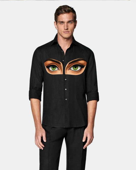 MEN'S ALL EYES ON ME SHIRT (BLACK)