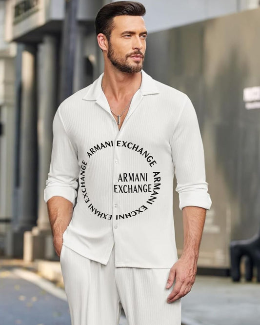 MEN'S AX CORE RING SHIRT (WHITE)