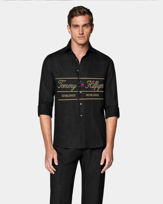 MEN'S CLASSIC SAILOR SHIRT(BLACK)