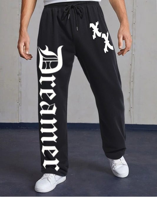 MEN'S DREAMER BLACK COTTON PANT