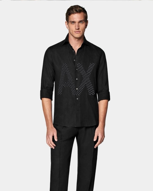 MEN'S GRAPHIC X/A SHIRT (BLACK)