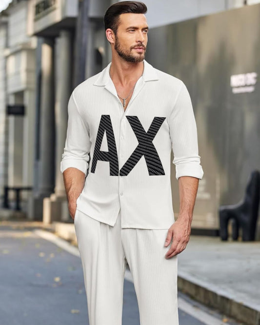 MEN'S GRAPHIC X/A SHIRT (WHITE)