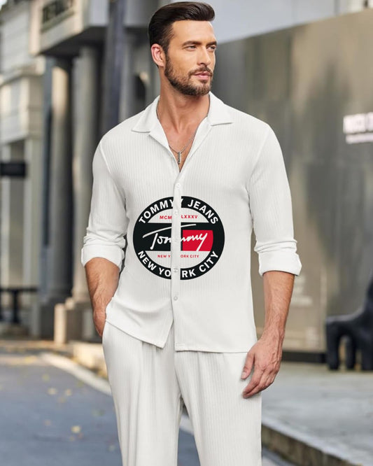 MEN'S TOMMY NEW CITY SHIRT (WHITE)