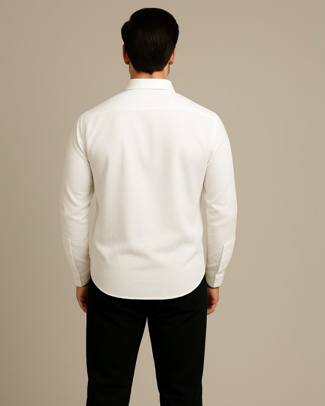 MEN'S GUCCI GRID SHIRT(WHITE)
