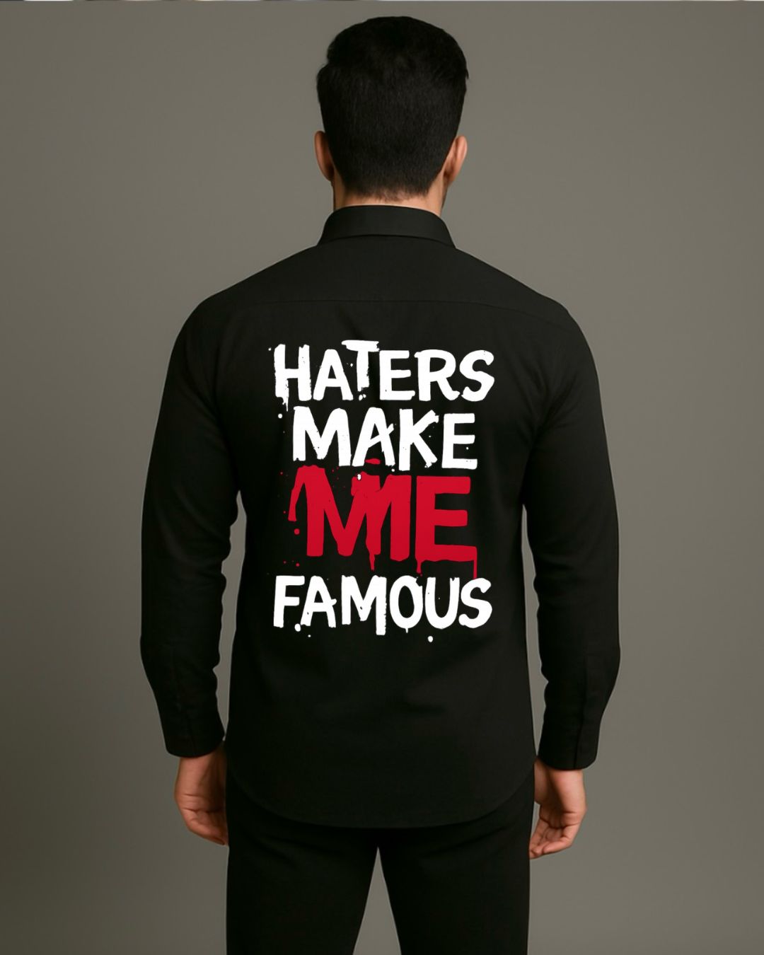 MEN'S ALL EYES ON ME SHIRT (BLACK)
