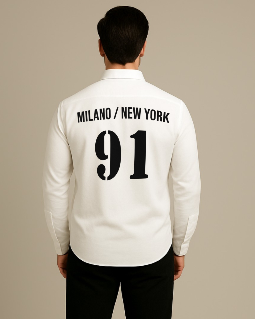 MEN'S EXCHANGE 1991 SHIRT(WHITE)