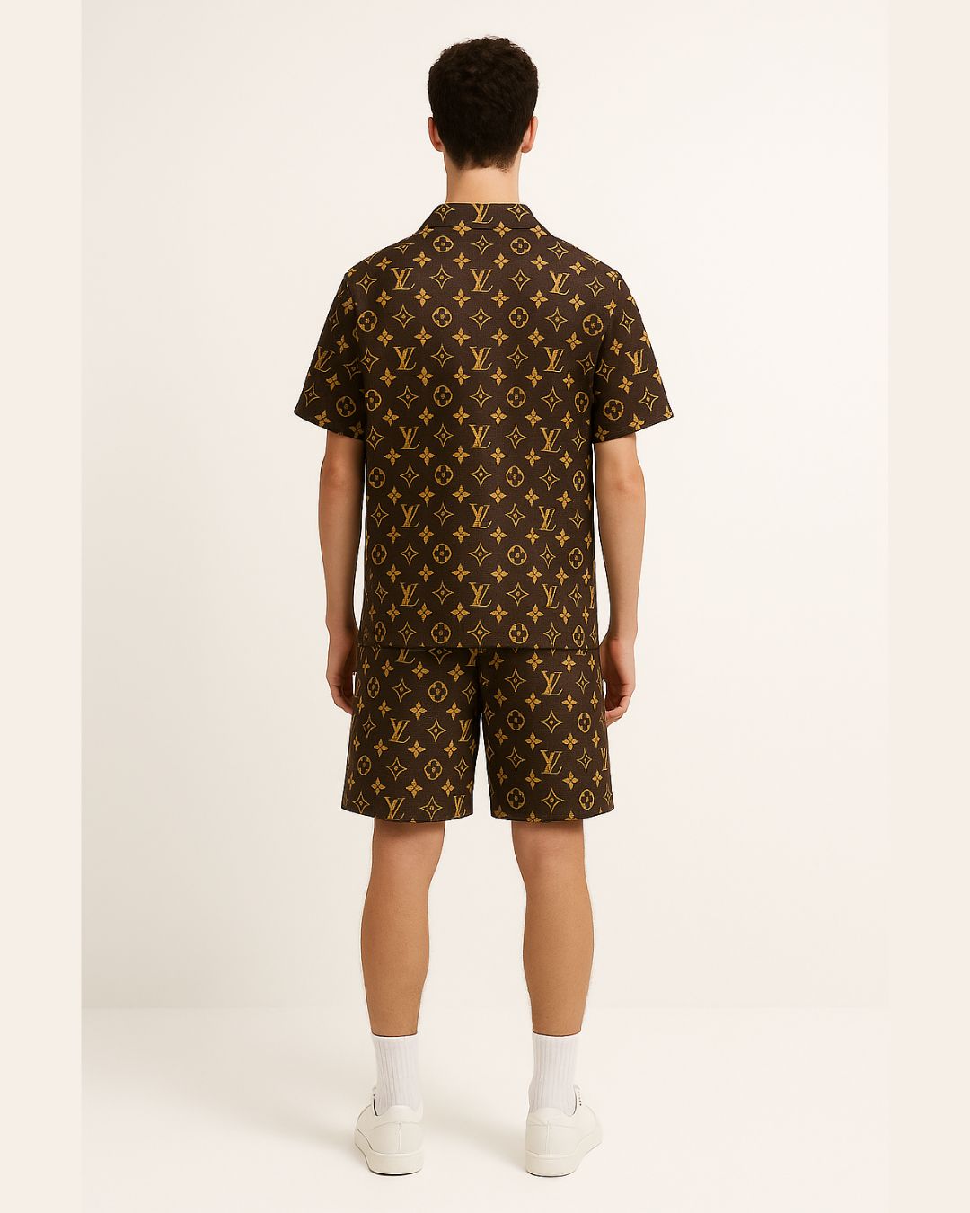 MEN'S L'V 2.0 ULTRASOFT 100% SILK SHORT CORDSET