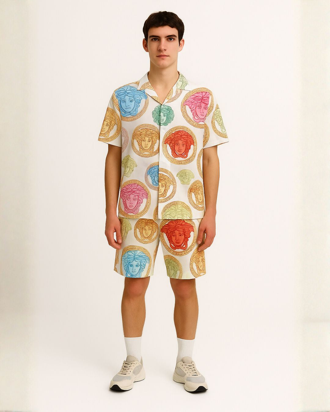 MEN'S ROSSY ULTRASOFT 100% SILK SHORT CORDSET