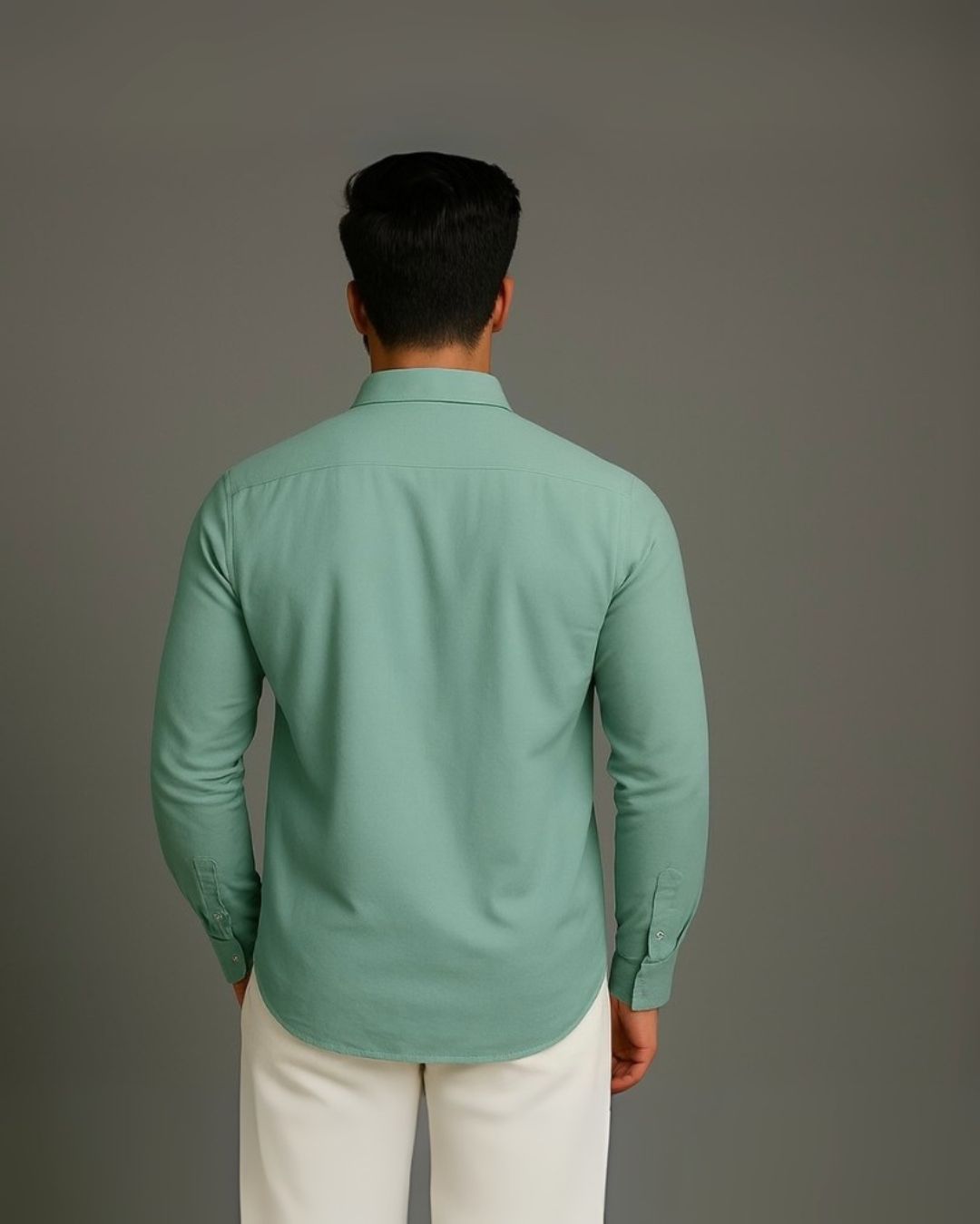 MEN'S UPHAND BASKETBALL FULL SLEEVE  GREEN SHIRT(*)