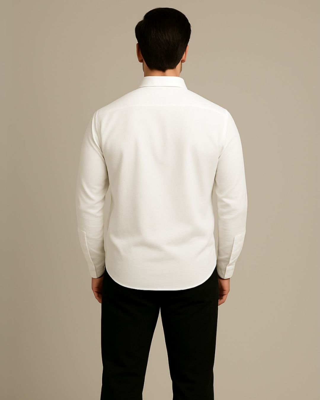 MEN'S ARTISTIC CROSS SHIRT(WHITE)